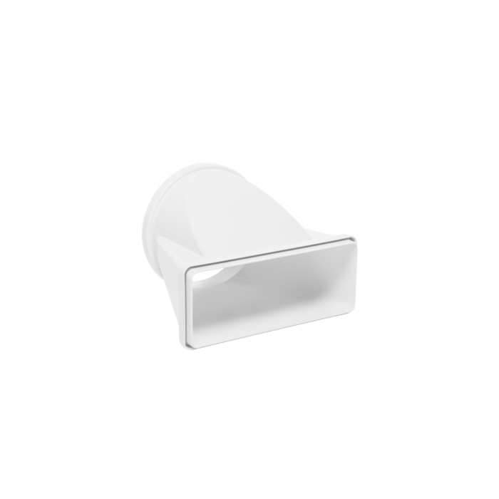 Raccord rectangulaire vers ronde