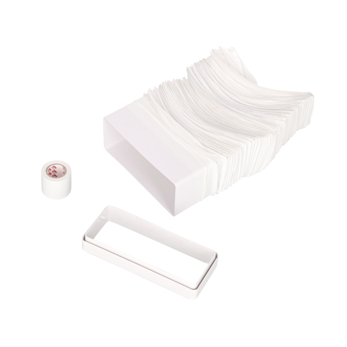 Cheminée rectangulaire flexible