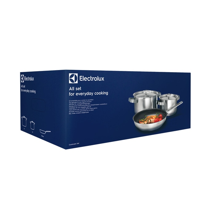 Electrolux - Set de casseroles - E3SS