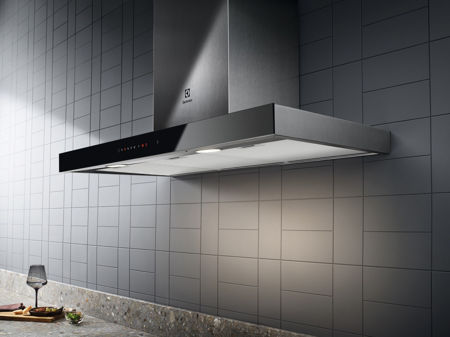 Hotte cheminée d'Electrolux